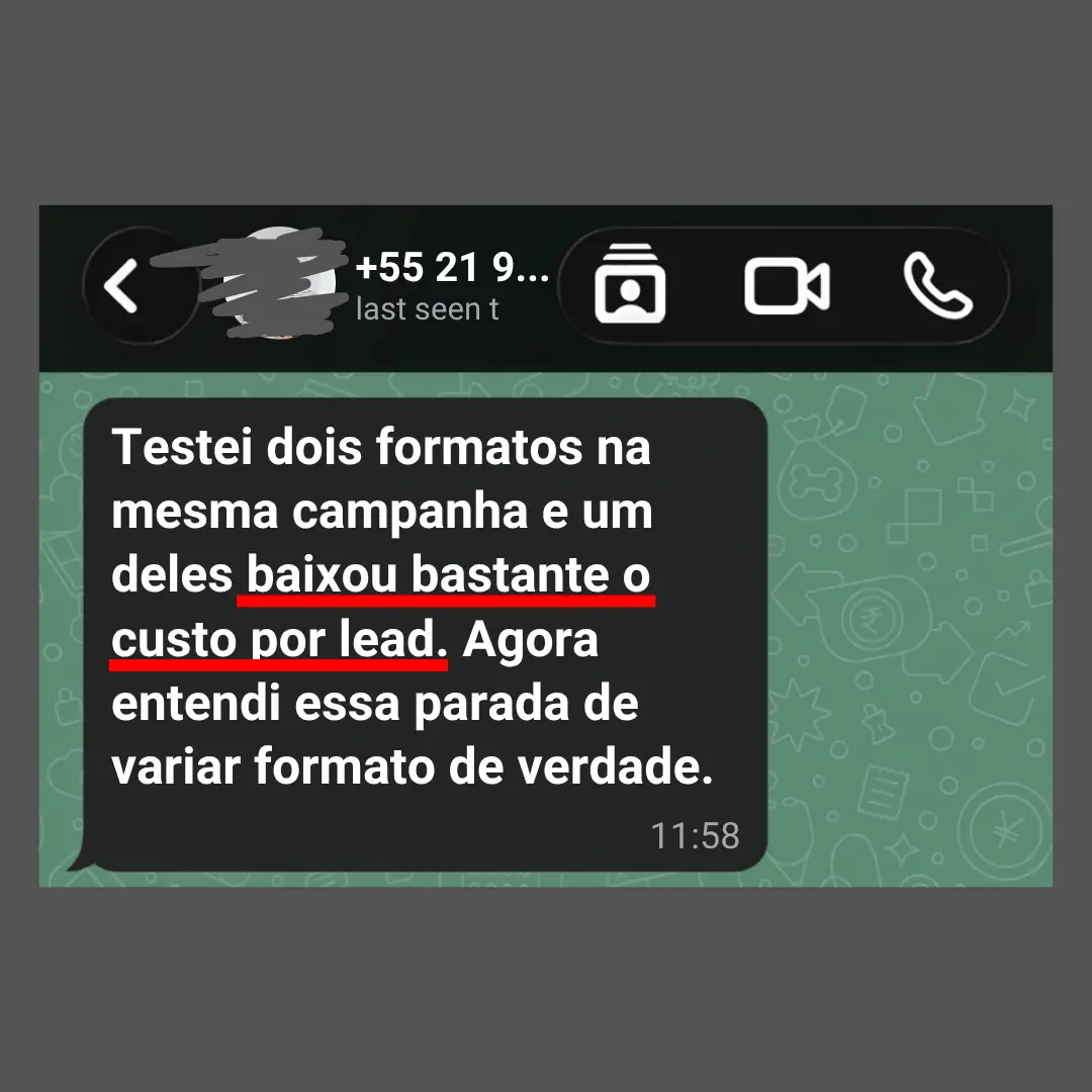 Depoimento 4 sobre Formatos que Vendem